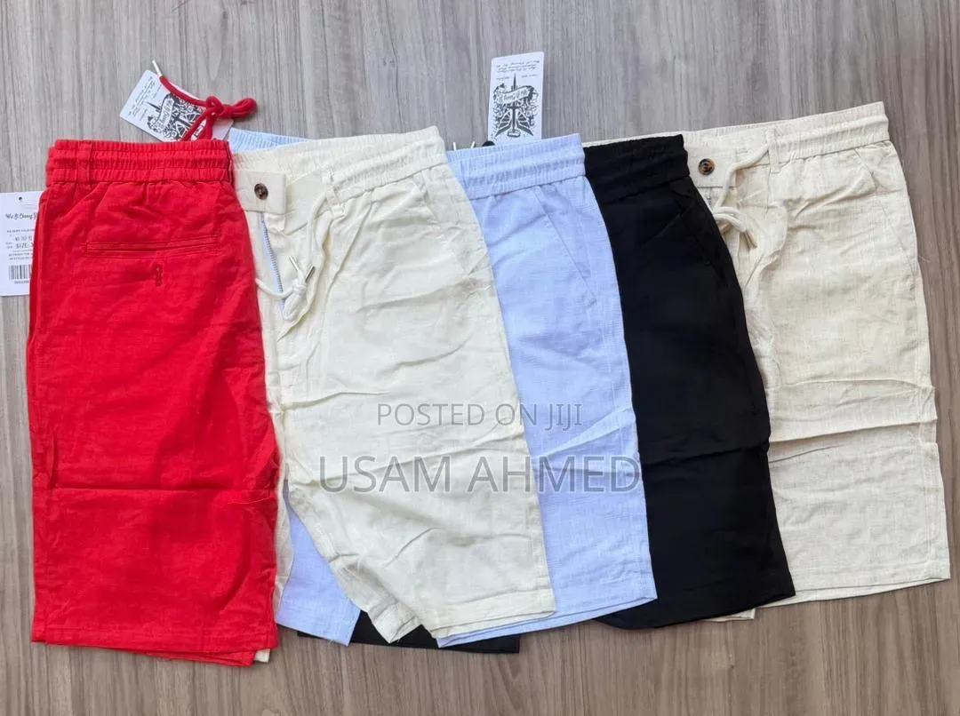 Jeans and Linen Shorts