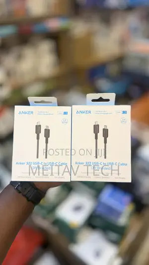Anker 322 USB-C to USB-C 60W Braided Cable 1M