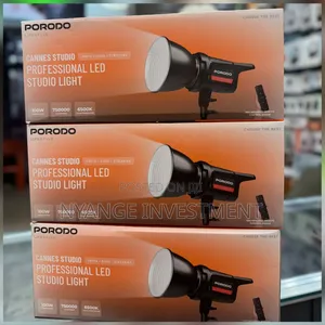 Porodo Lifestyle Cannes Studio 100W Professional LED Studio Light.