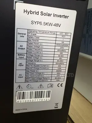 Gotosolar 6.5kw 48v Hybrid Solar Inverter 9kw MPPT