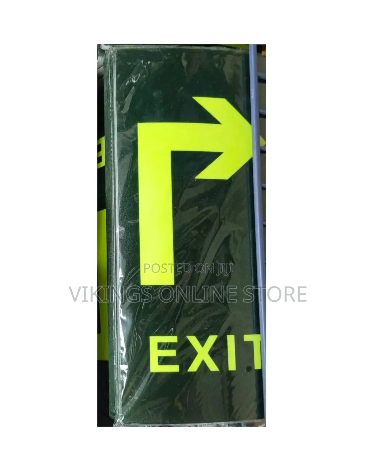 5 Pieces Exit in That Direction Sign Sticker