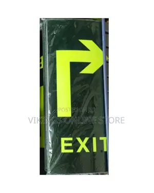 5 Pieces Exit in That Direction Sign Sticker