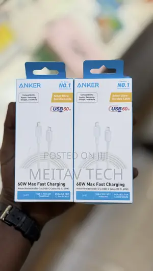 Anker USB C to C Cable 10ft (3M) Braided 3 Metre