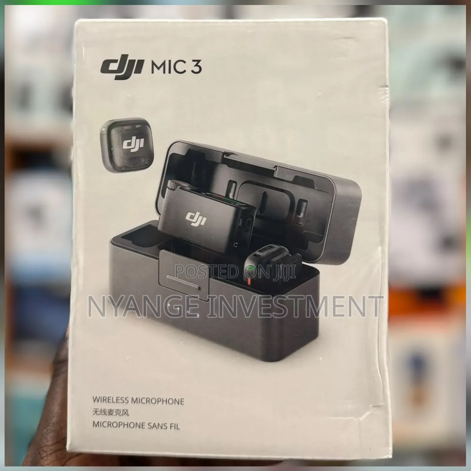 DJI Mic 3 Wireless Lavalier Mic 1TX 1RX 2TX 1RX Kit With Charging Case