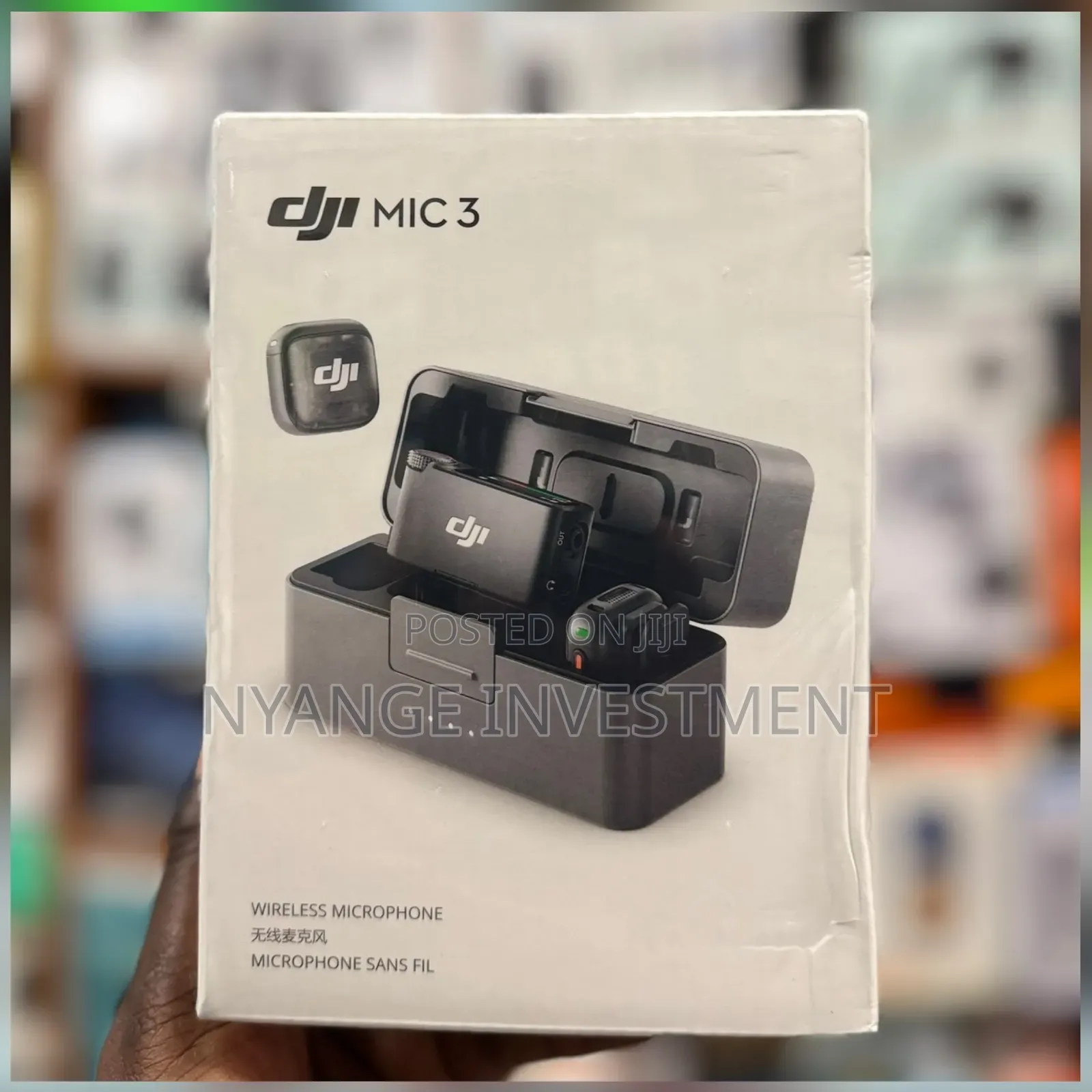 DJI Mic 3 Wireless Lavalier Mic 1TX 1RX 2TX 1RX Kit With Charging Case