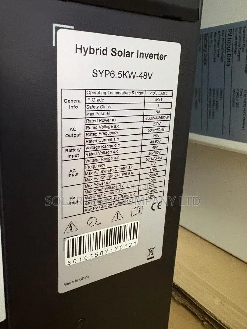 Gotosolar 6.5kw Solar Inverter 500v Voc 120a