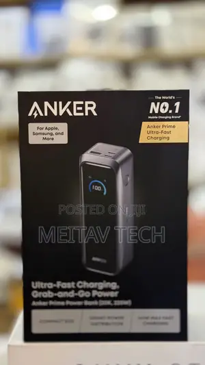 Anker Prime 220W Power Bank 20000mah 3-Port