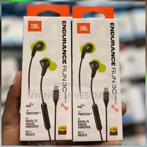 JBL Endurance Run 3C Wired Headphones.