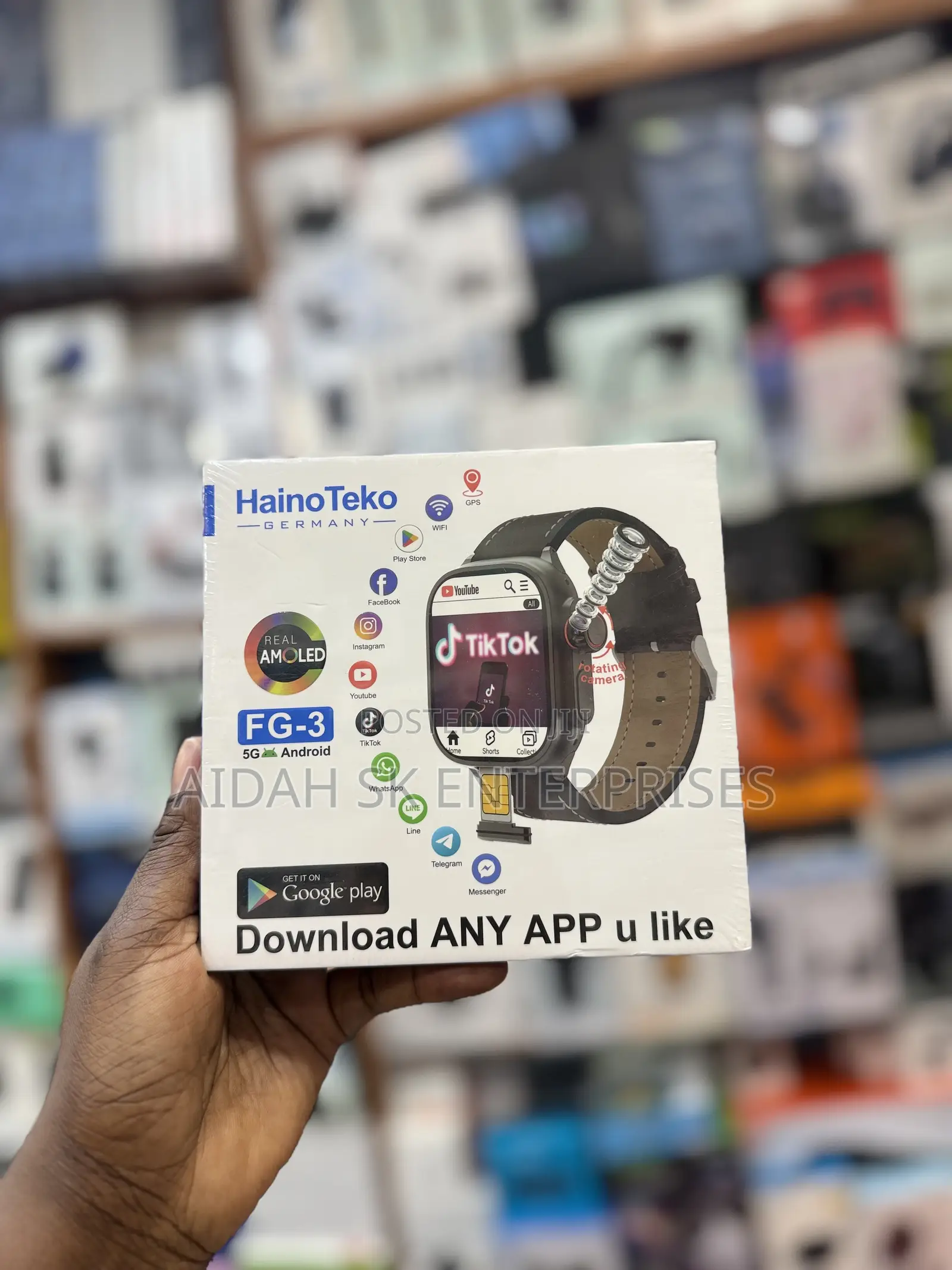 HainoTeko FG-3 5G Android Smart Watch