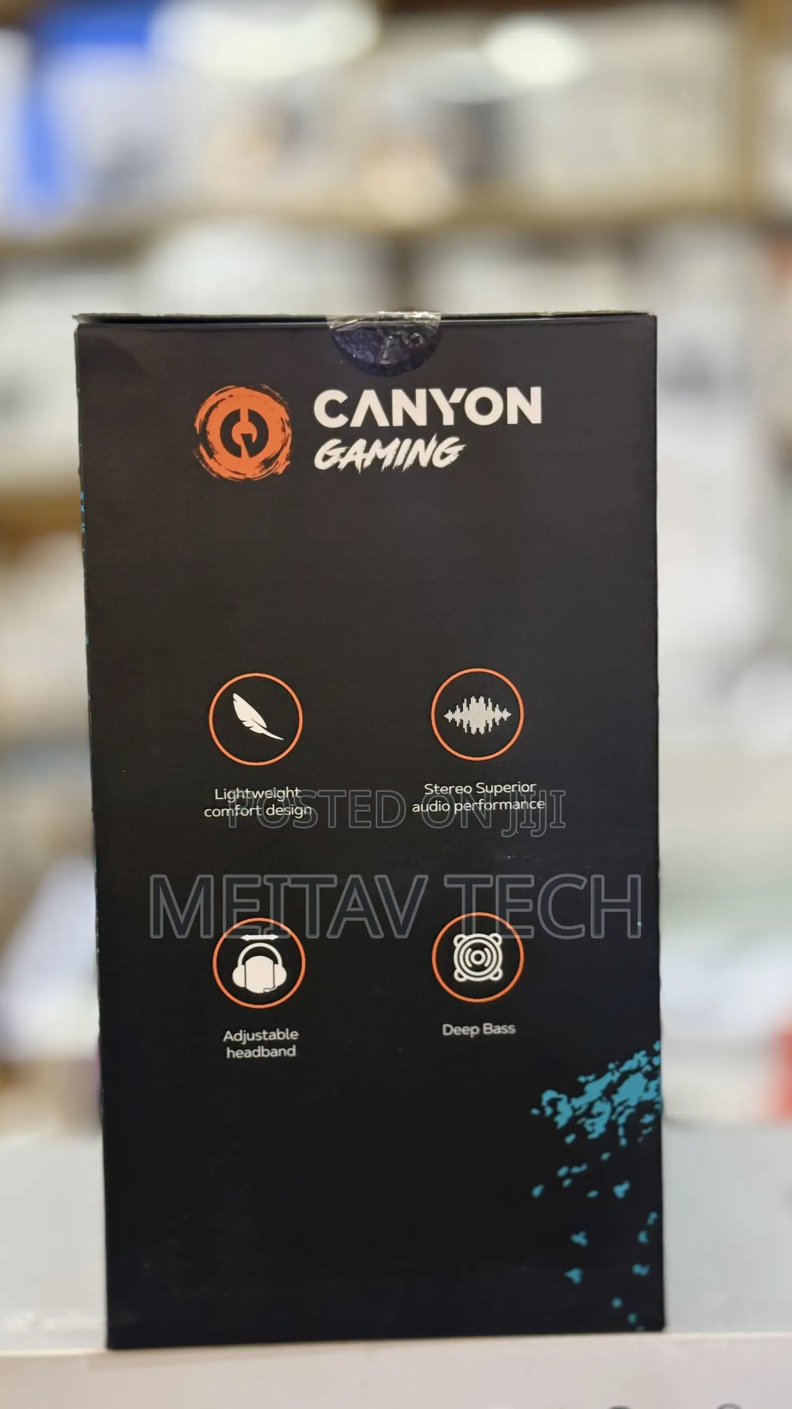Canyon Interceptor GH-8A, Gaming Headset 3.5mm Jack Plus USB Connector