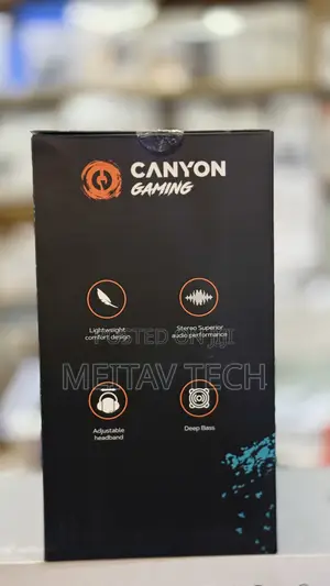 Canyon Interceptor GH-8A, Gaming Headset 3.5mm Jack Plus USB Connector