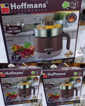 Hoffmans Electronics Multifunctional Non-Stick Electric Cooker