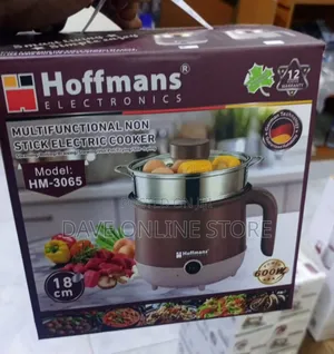 Hoffmans Electronics Multifunctional Non-Stick Electric Cooker