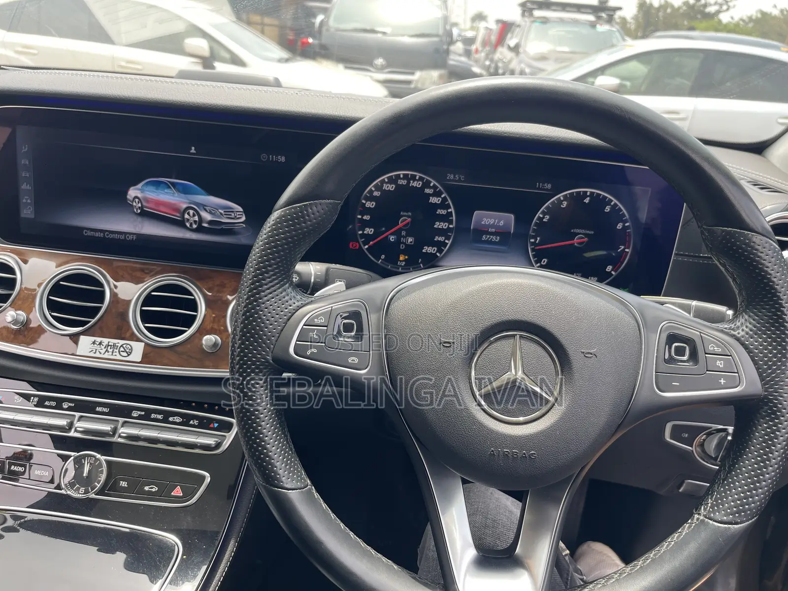Mercedes-Benz E400 2017 Gray