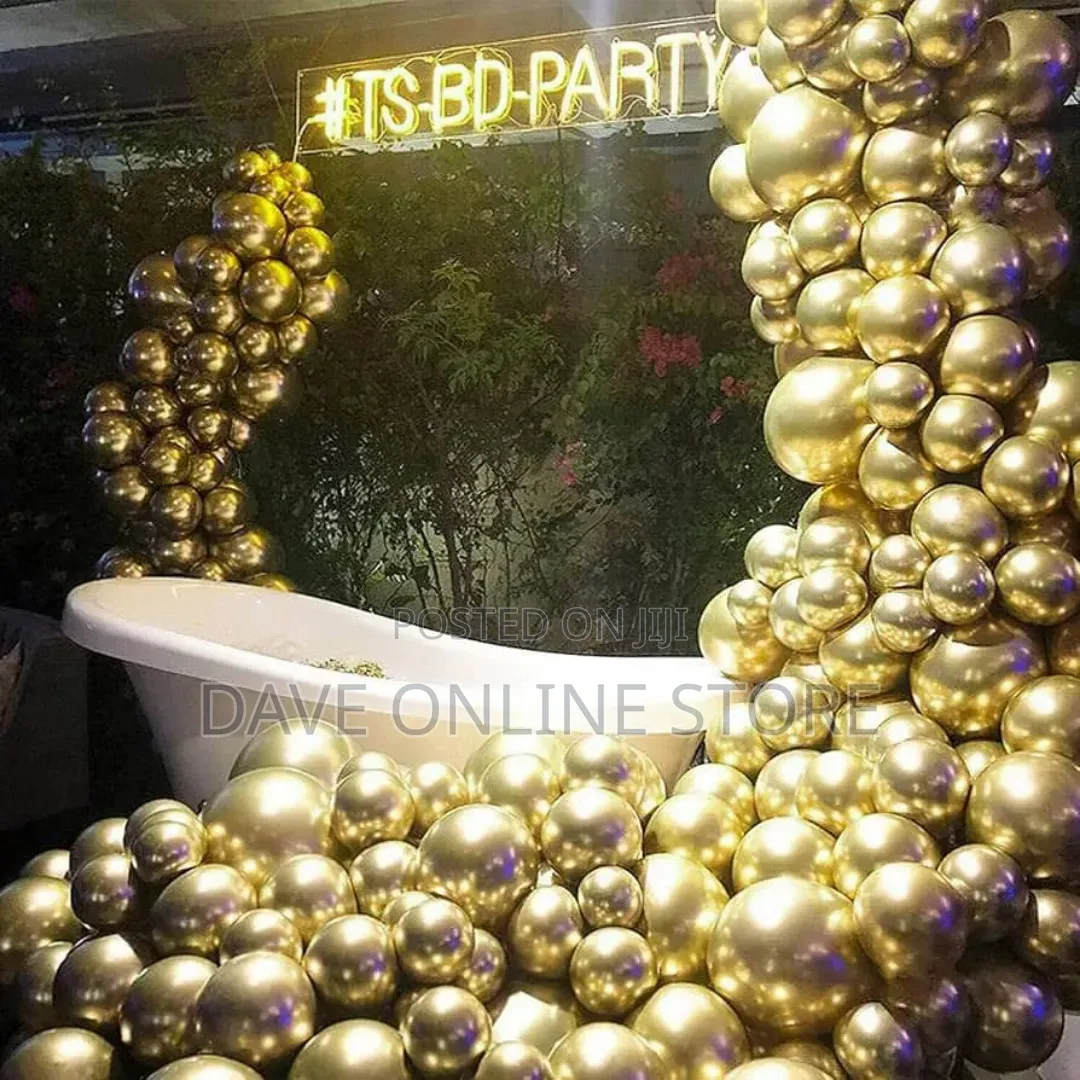 Gold Balloons 50pcs Gold
