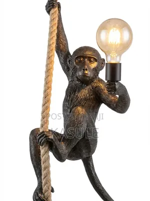 Monkey Rope Lamp