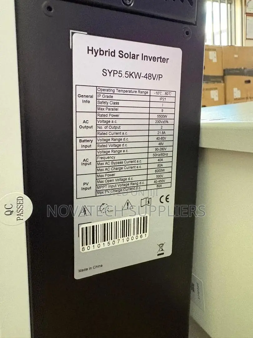 GOTOSOLAR 5.5KW Hybrid Solar Inverter 48V | 3 Years Warranty