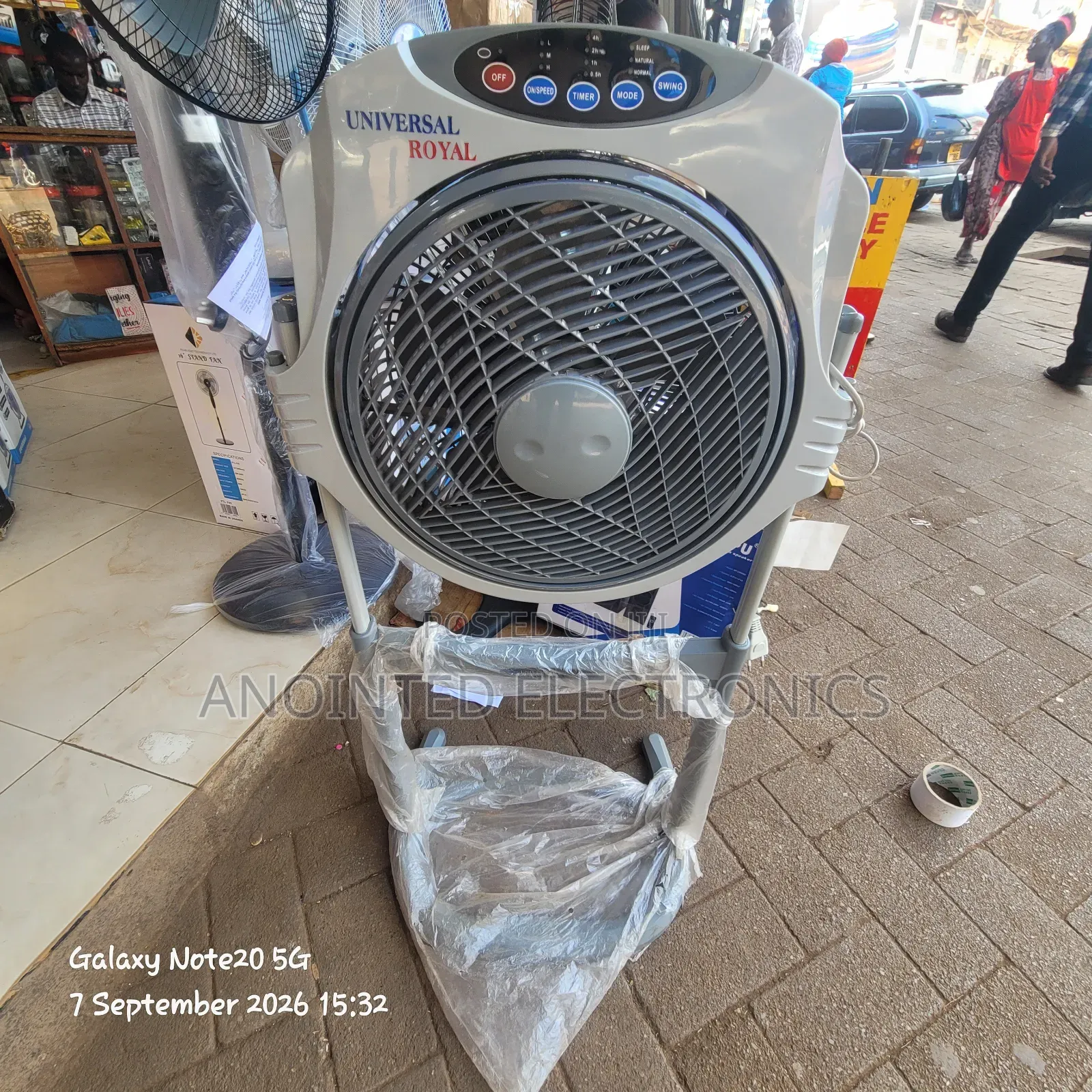 Remote Control Fan