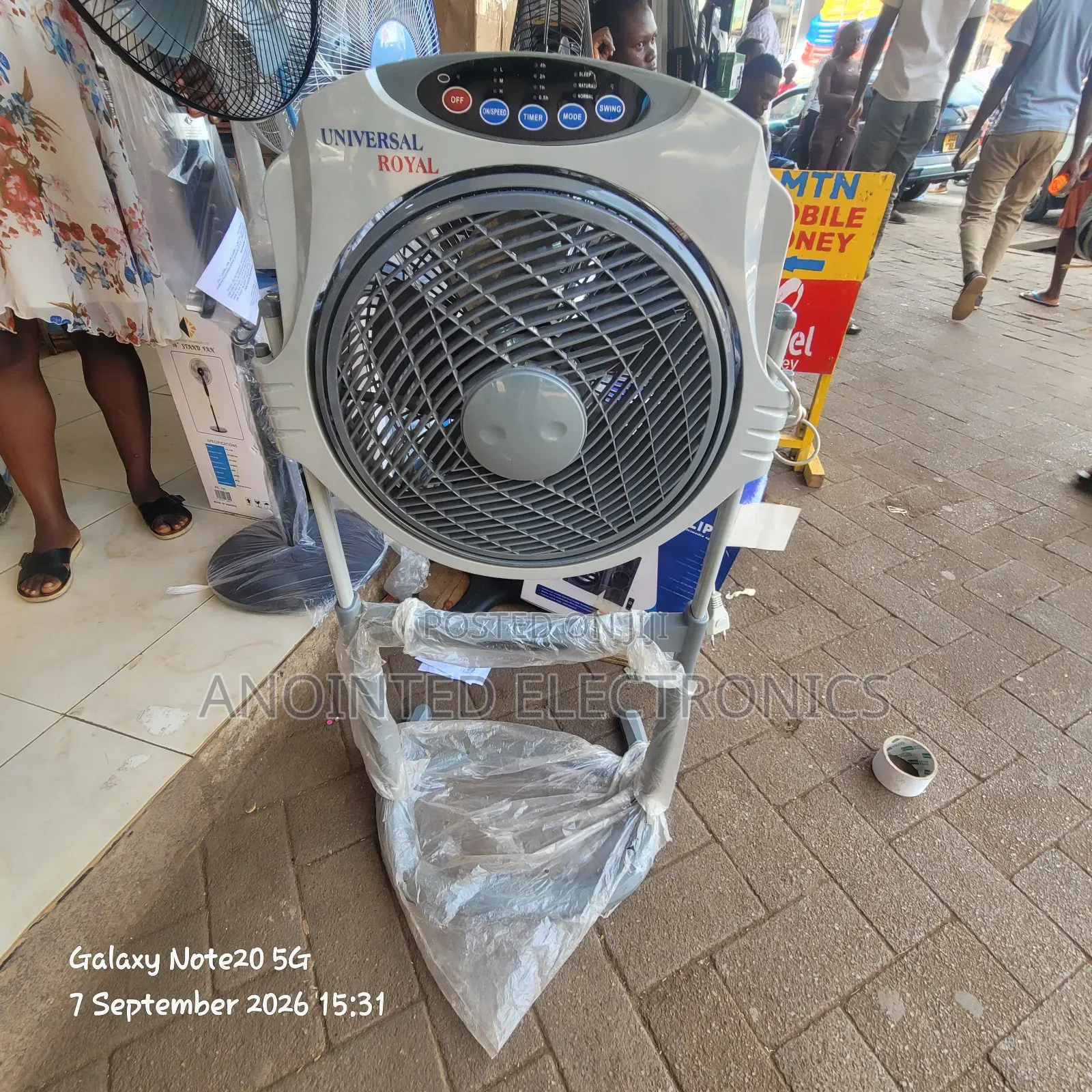 Remote Control Fan