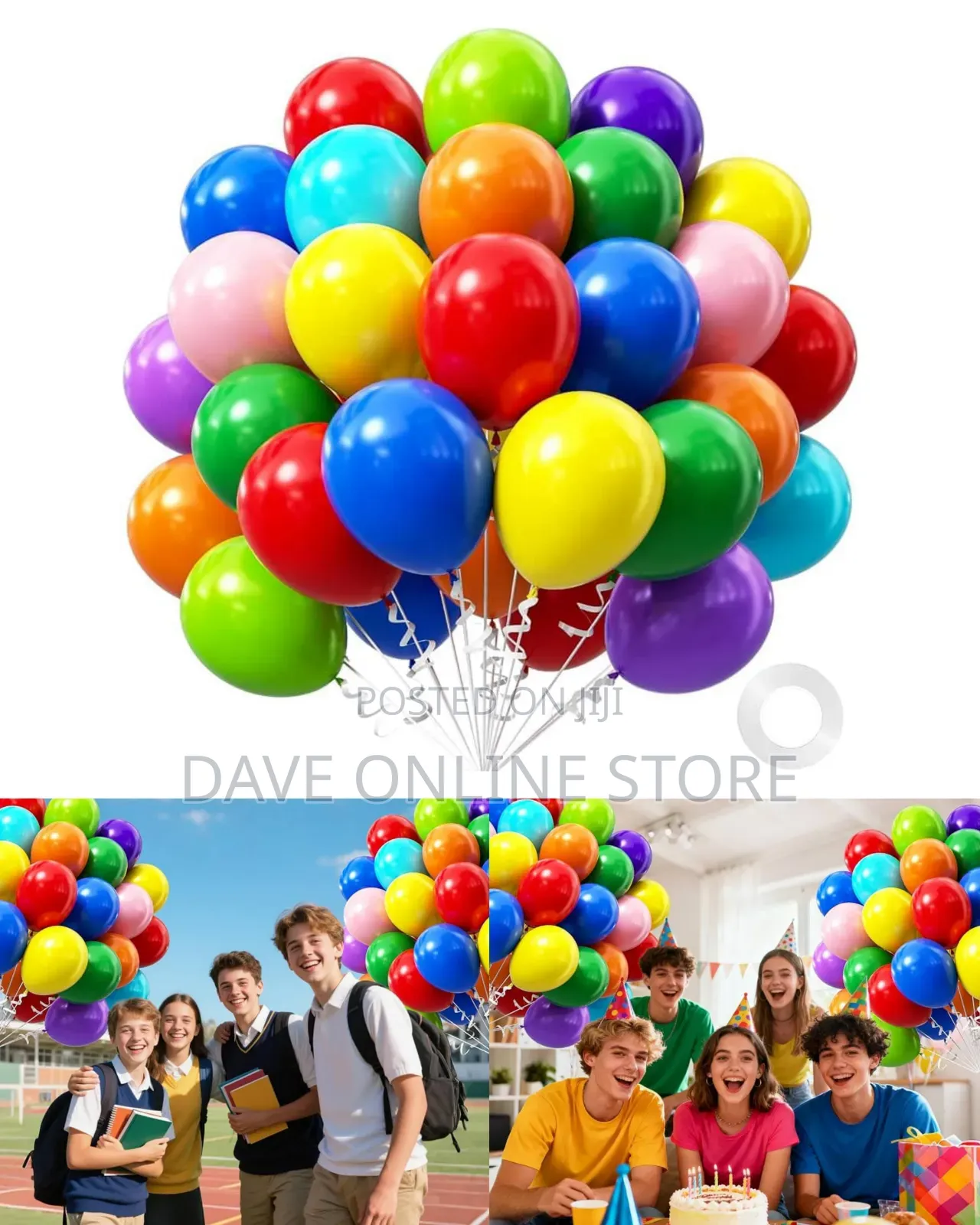 Colorful Balloons 12 Inch