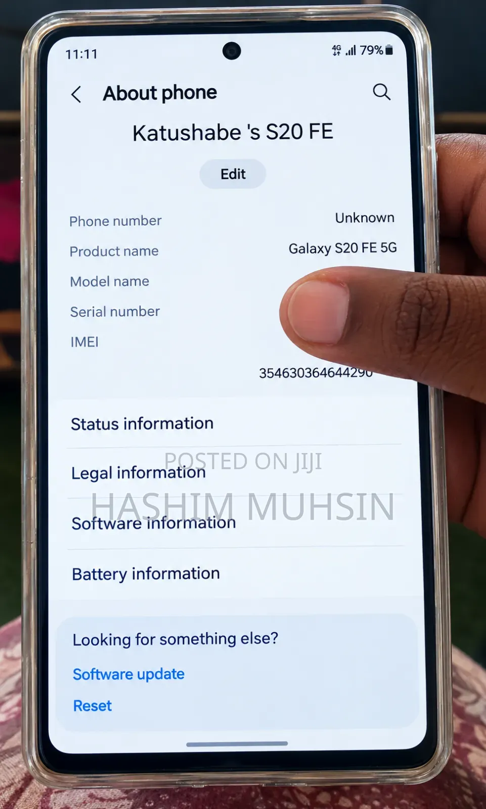 Samsung Galaxy S20 FE 2022 128 GB Blue