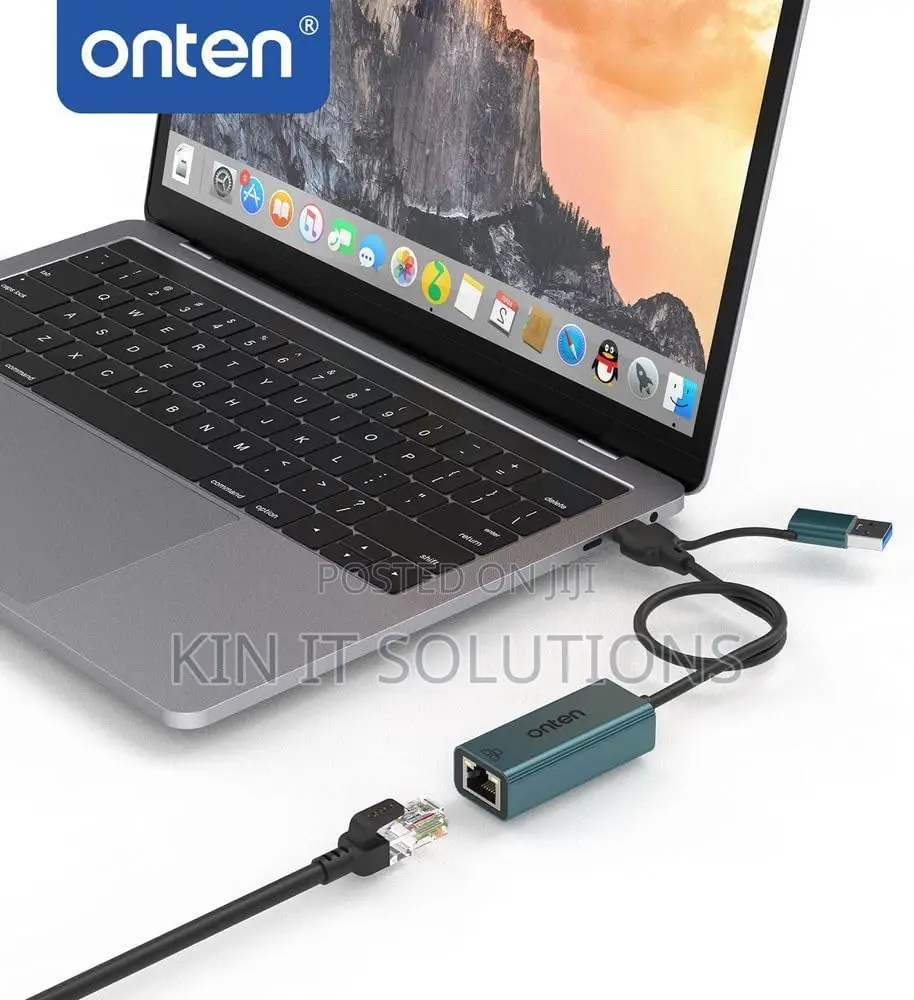 OTN-UE106 USB-A/USB-C to Ethernet Adapter.