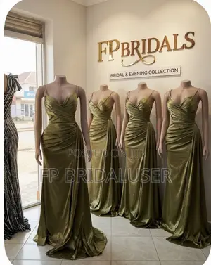 Bridesmaids Dresses Green for Hire