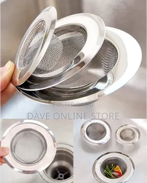 3Pc Stainless Steel Mesh Sink Strainer Set