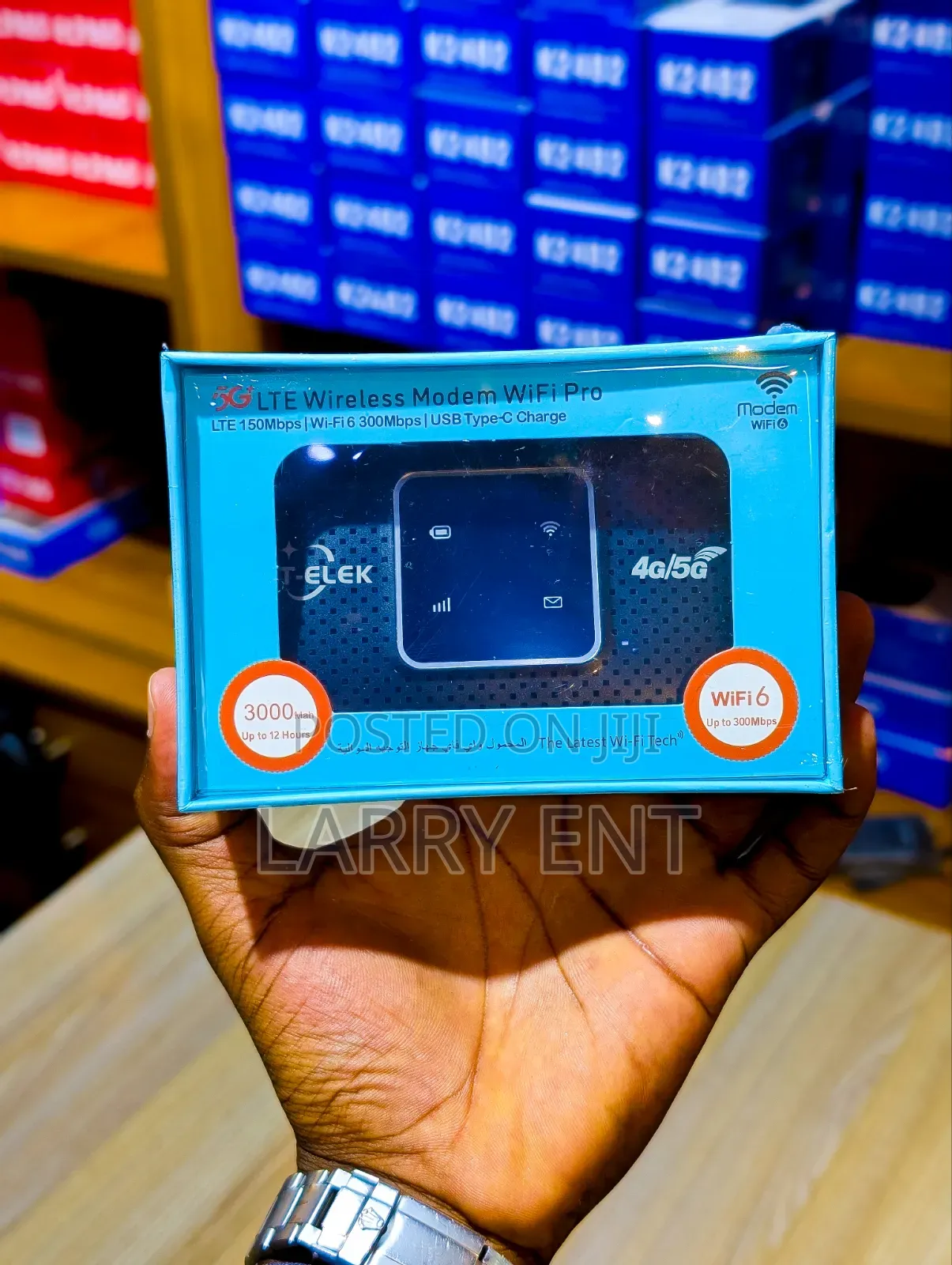 T-Elek 5G LTE WiFi Pro MiFi 150Mbps Unlocked All SIMs