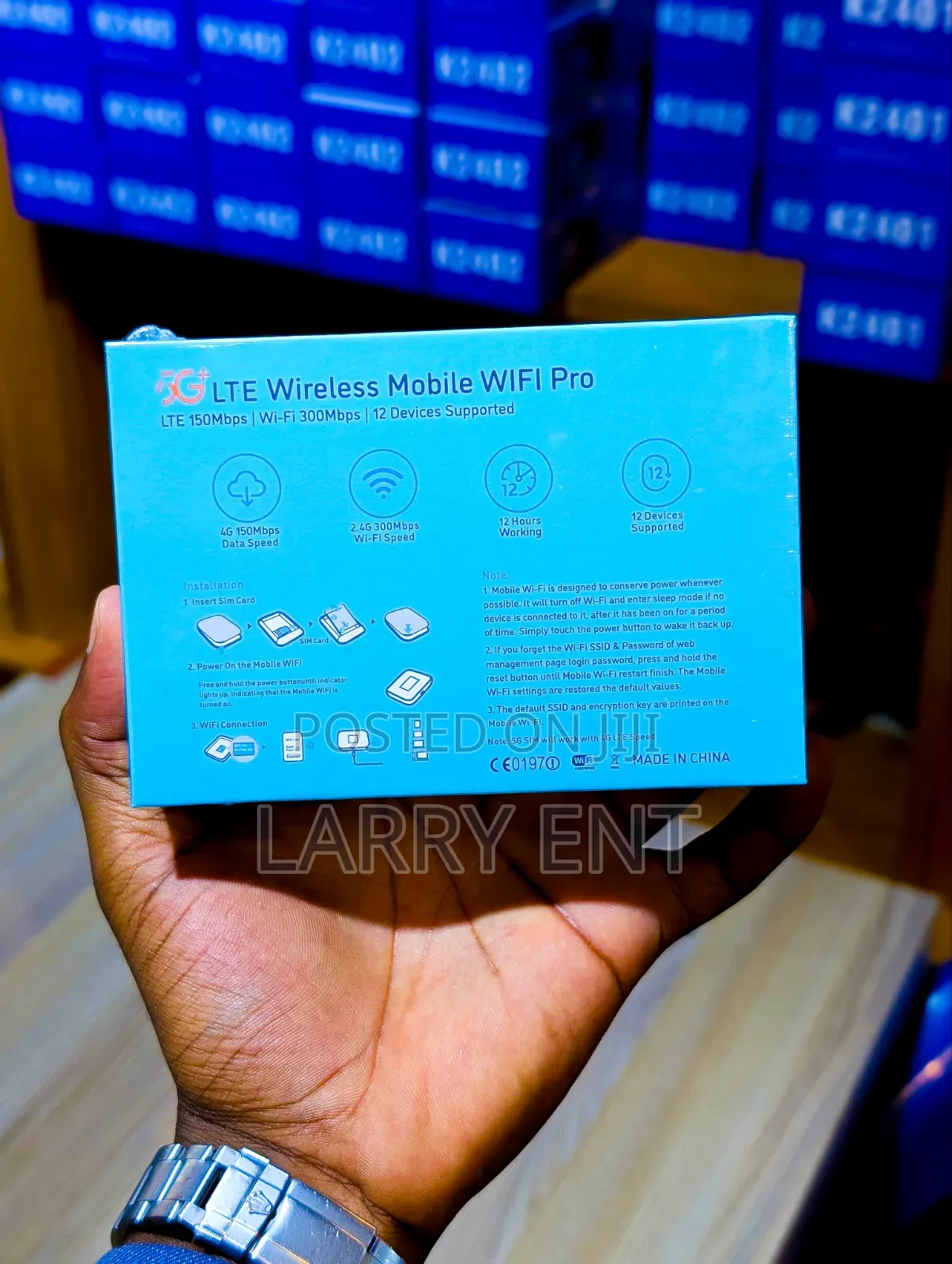 T-Elek 5G LTE WiFi Pro MiFi 150Mbps Unlocked All SIMs