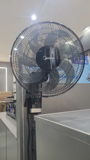 Wall Fans Black Midea Brand