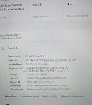 Laptop Lenovo Ideapad 3 16GB AMD Ryzen 5 SSD 1T