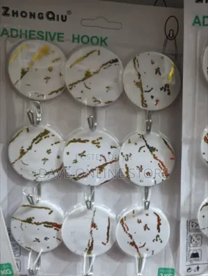 Packs of Zhongqiu Self-Adhesive Wall Hooks