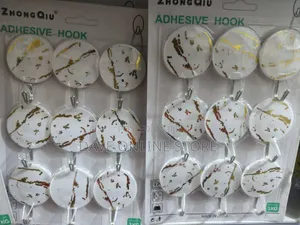 Packs of Zhongqiu Self-Adhesive Wall Hooks