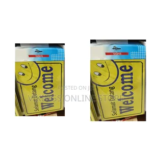 5 Pieces A4 Size Welcome Signage Sticker for Office Safety Products