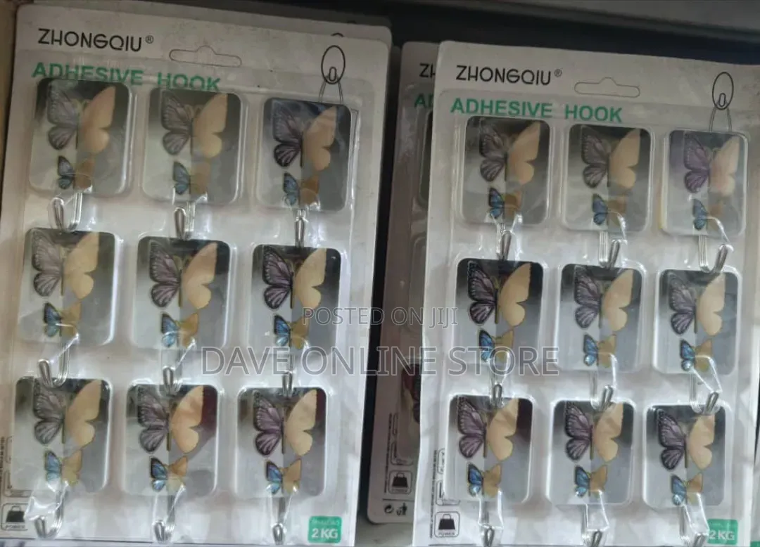 Packs of Zhongqiu Decorative Self-Adhesive Wall Hooks