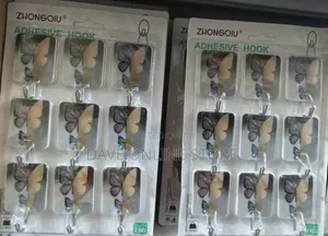 Packs of Zhongqiu Decorative Self-Adhesive Wall Hooks