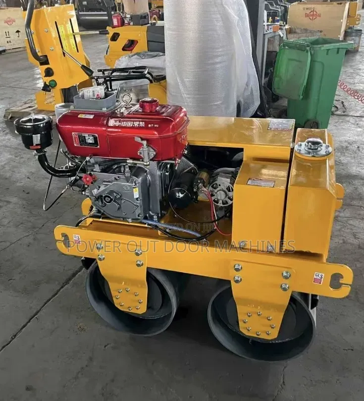 Double Drum Roller Dual Drive Dual Vibration