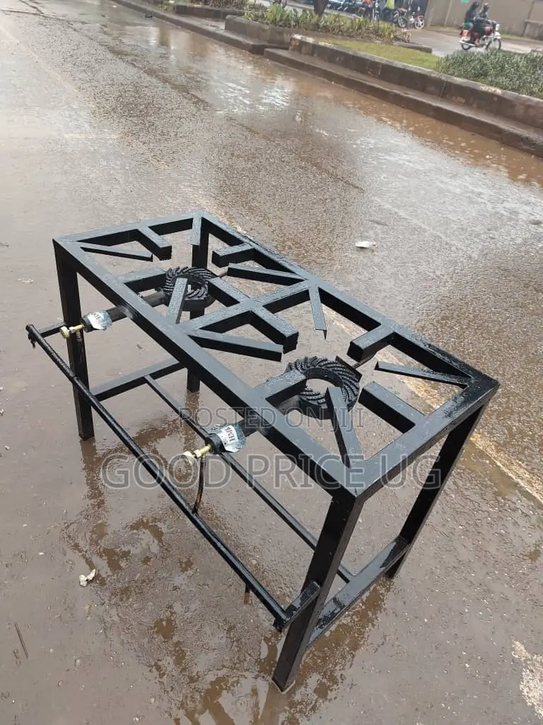 Heavy-Duty Commercial Double Gas Burner