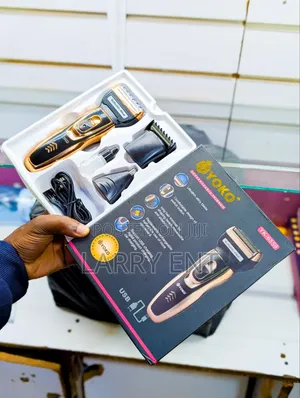 Yoko Rechargeable Hair Clipper Shaver and Nose Hair Trimmer