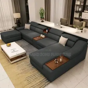 It's Modern L.shape Sofa in Gray Colour