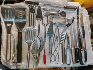 Full Set of Kitchen and Grill Cutlery