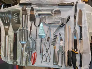 Full Set of Kitchen and Grill Cutlery