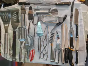 Full Set of Kitchen and Grill Cutlery