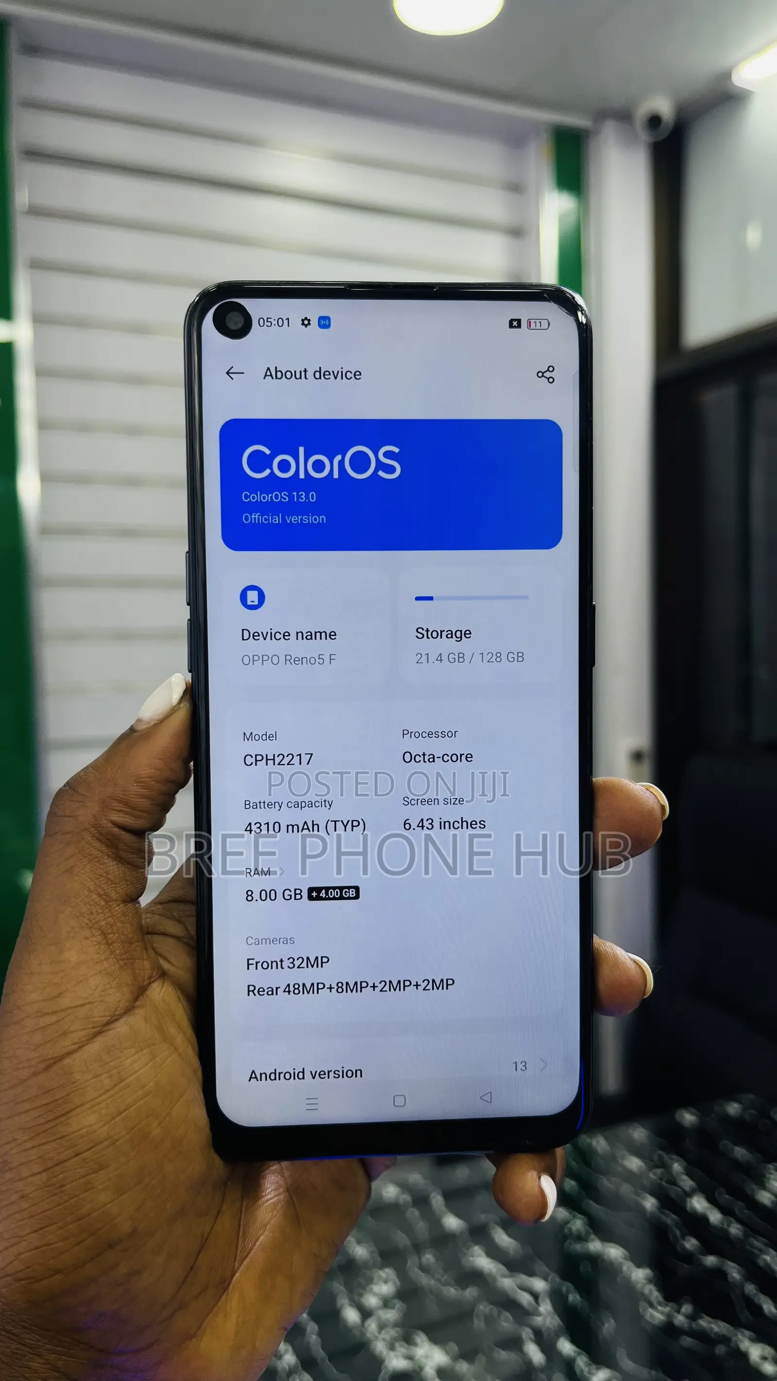 Oppo Reno 5 128 GB Gray