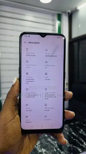 Oppo A5 128 GB Black
