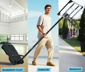 Freestanding Children's Basketball Hoop 243cm