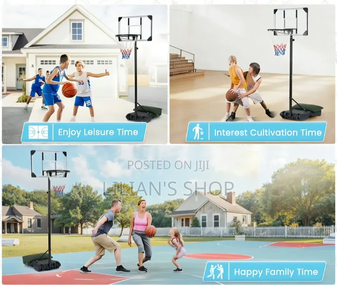 Freestanding Children's Basketball Hoop 243cm