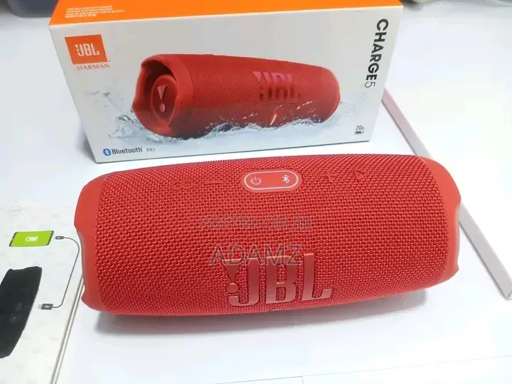Mint Red JBL Speaker Charge