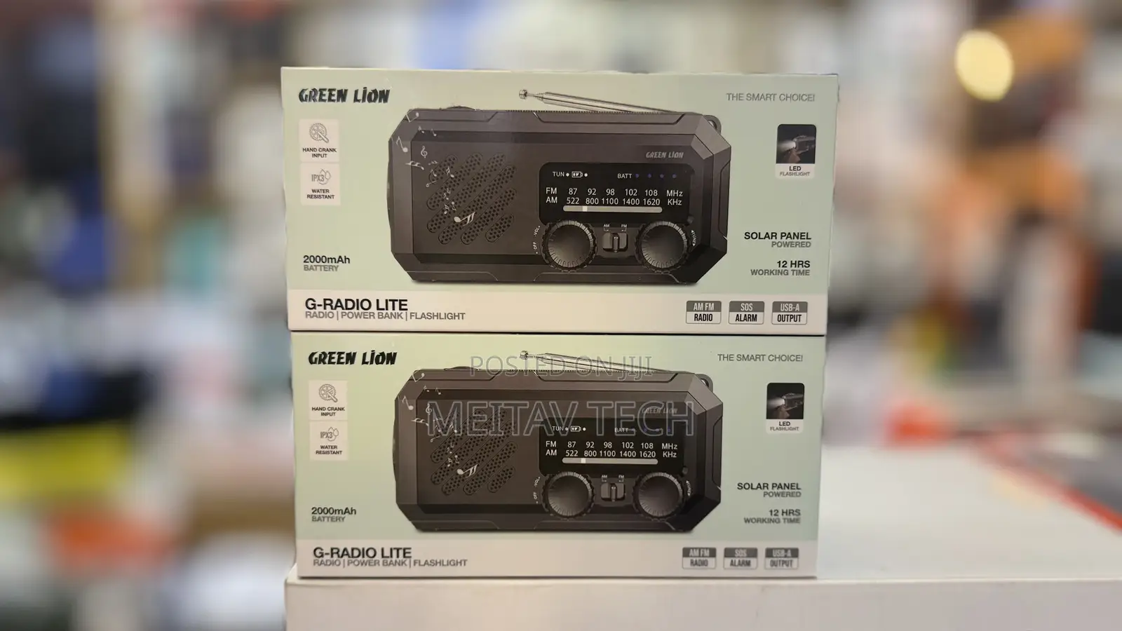 Green Lion G-Radio Lite With Power Bank